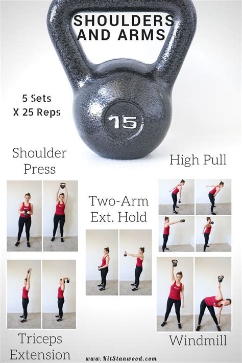 Build Arm And Shoulder Muscles With This Kettlebell Workout Circuit