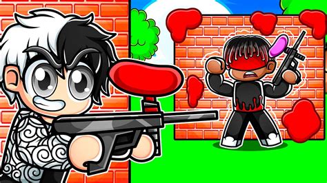 Strzelam Do Ka Dego Z Paintballa W Roblox Youtube