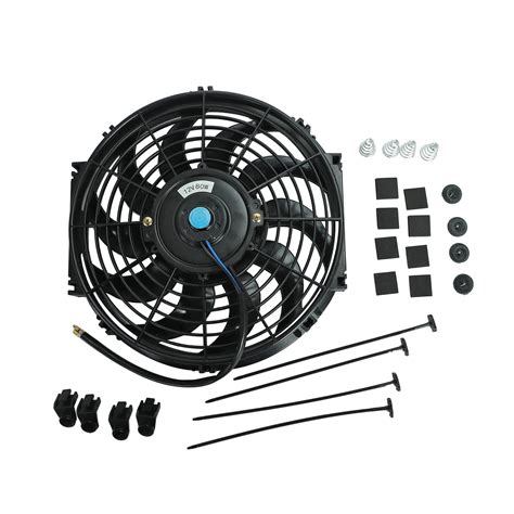 Confote 12" inch Slim Fan Push Pull Electric Radiator Cooling Fans 12V ...