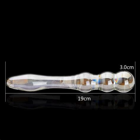 Glass Dildo Pyrex Sex Toys Wholesale Crystal Massager Stimulator
