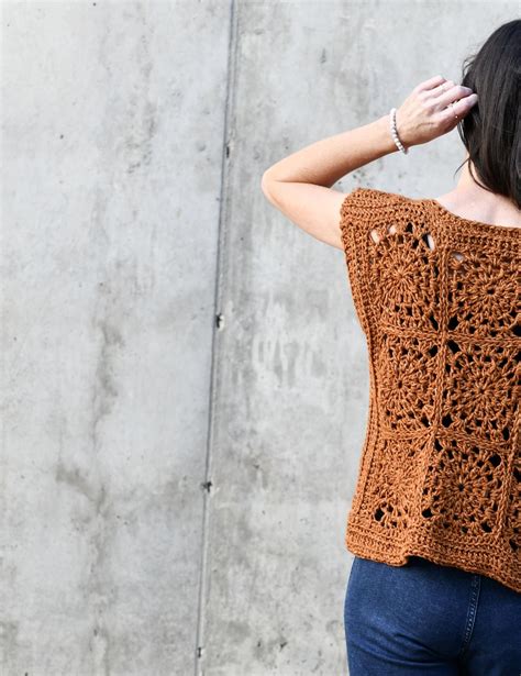 Boho Top Crochet Pattern Simple Crochet Sleeveless Top Pattern Summer