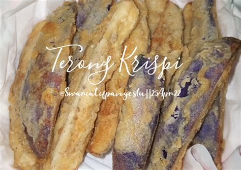 Resep Terong Krispi Oleh Swari Alif Pangestu Cookpad