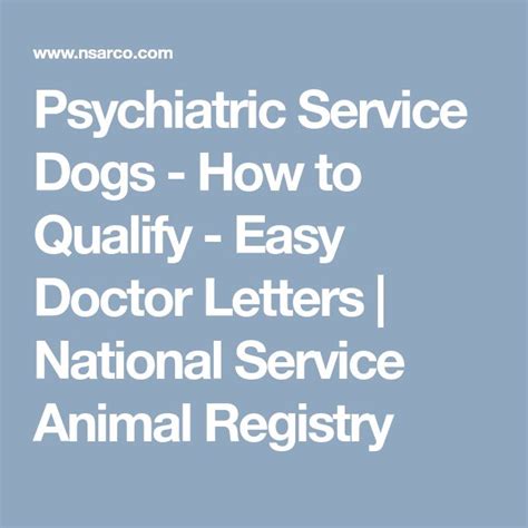 Psychiatric Service Dogs How To Qualify Easy Doctor Letters