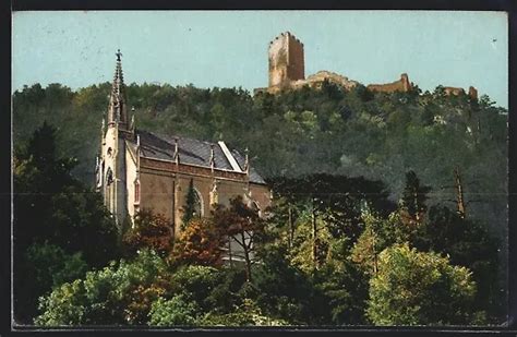 BADEN BEI WIEN Ruine Rauheneck Und Weilburg Kapelle Ansichtskarte