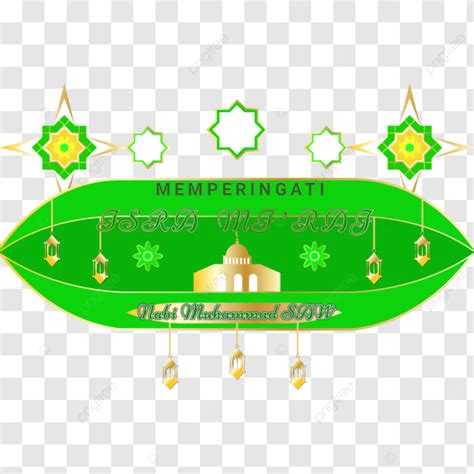 Isra Miraj Of Prophet Muhammad Vector Isra Miraj Prophet Muhammad Saw