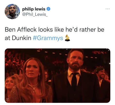 The Best Ben Affleck Grammy Memes Lola Lambchops