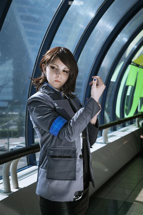 Fem! Connor RK800 Cosplay by Bizarre-Deer on DeviantArt