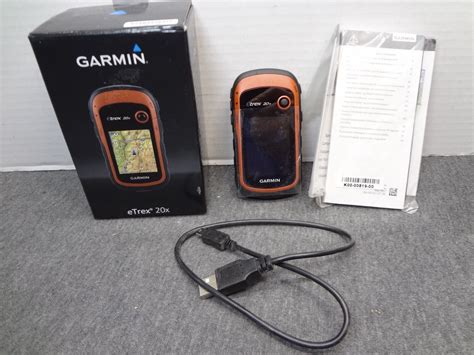 Garmin Etrex 20x Handheld Gps Receiver In Box With Usb Cable Manual Bundle 753759141967 Ebay