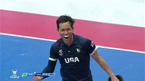 2023 Fih Indoor Hockey World Cup Usa Vs Argentina Men Youtube