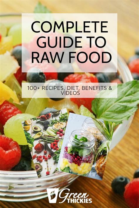 Complete Guide To Raw Food: 100+ Recipes, Diet, Benefits & Videos | Raw food recipes, Raw food ...