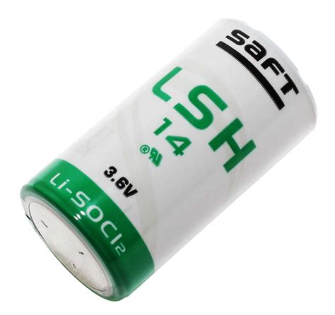 Saft LSH 14 Baby C Lithium Batterie 3 6V 5500mAh