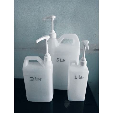 Jual Satu Set Pump Jerigen Liter Liter Dan Liter Shopee