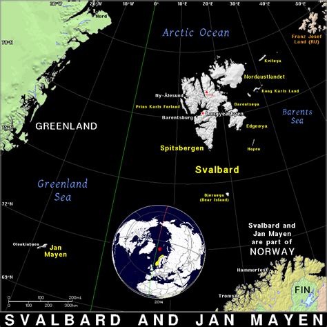 Sj · Svalbard And Jan Mayen · Public Domain Maps By Pat The Free Open