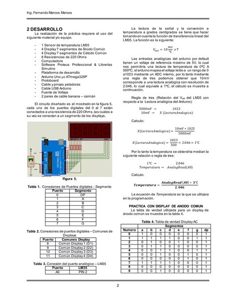 Lector De Temperatura Con Lm Y Multiplexor De Display De Segmentos