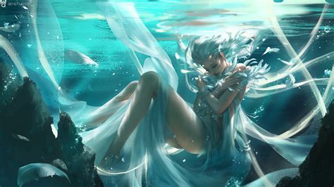 Wallpaper Fantasy Art Underwater 1920x1080 Meriadocbrandybuck 1448583 Hd Wallpapers