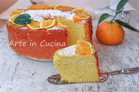 Chiffon Cake All Arancia Dolce Sofficissimo E Facile