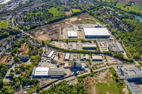 Bochum Von Oben Neubau Baustelle Auf Dem Werksgel Nde Der Brock