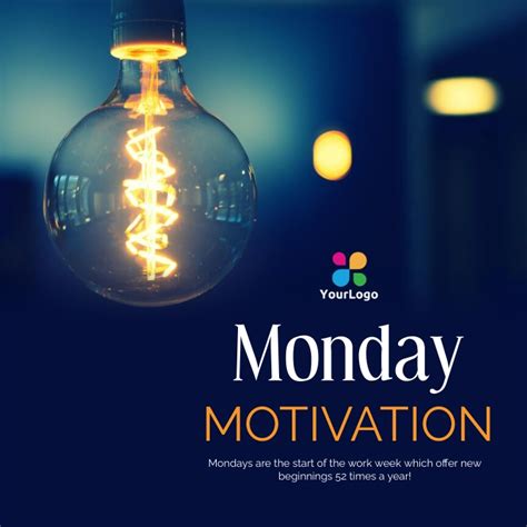 Monday Motivation Flyer Template Postermywall