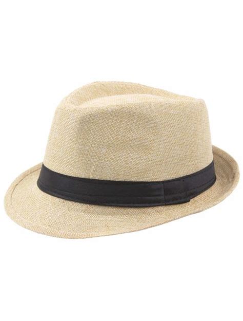 Buy Babeyond Fedora Hat For Men Panama Straw Trilby Hat Short Brim Summer Sun Hat Online