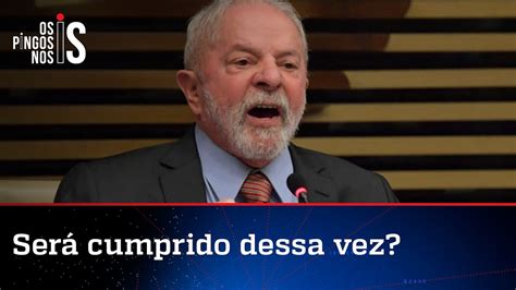 TSE ordena que vídeo em que Lula ataca Bolsonaro seja apagado do