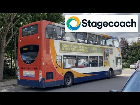 19071 Stagecoach South ADL E400 Trident Arriving Into Petersfield