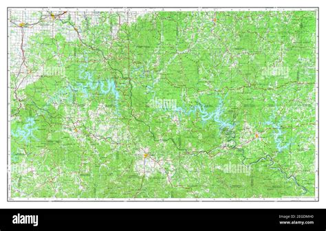 Harrison Arkansas Map 1958 1 250000 United States Of America By Timeless Maps Data U S