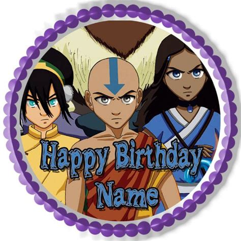 AVATAR Edible Cake Topper OR Cupcake Topper Edible Cake Toppers