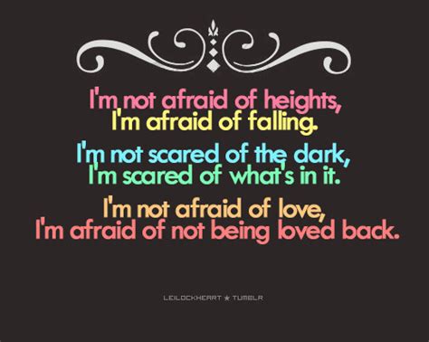 Scared To Fall In Love Quotes Tumblr