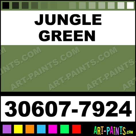 Jungle Green Lead-Free Enamel Paints - 30607-7924 - Jungle Green Paint, Jungle Green Color ...