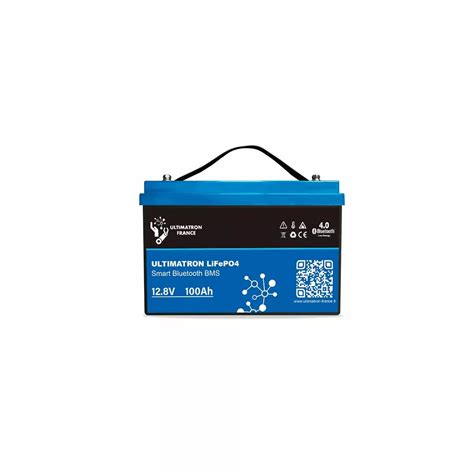 BATTERIE ULTIMATRON LIFEPO4 UBL 12 100 12 8V 100AH BLUETOOTH SMART BMS