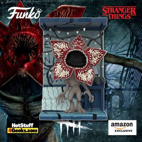 2022 NEW Stranger Things Build A Scene Demogorgon Funko Pop