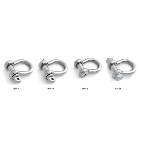 Petersen Stainless Rigging High Tensile Stainless Steel Bow Shackles