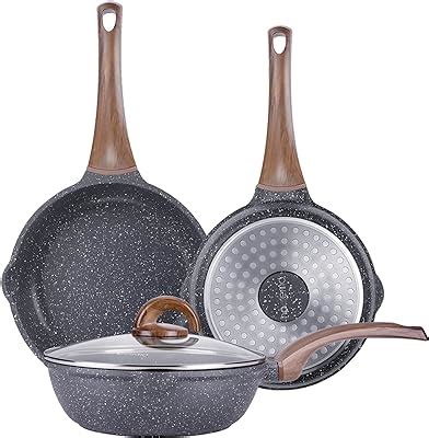 Amazon Klee Enameled Cast Iron Skillet Set Of Inch Inch