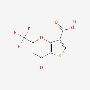 Buy Oxo Trifluoromethyl H Thieno B Pyran Carboxylic Acid