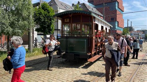 Hersporen Paarden Tram In Antwerpen Jaar Tram In Antwerpen Youtube