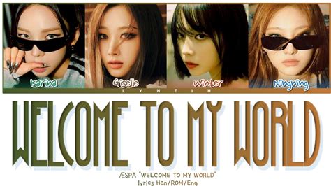 Spa Welcome To My World Ft N Vis Han Rom Eng Lyrics Youtube