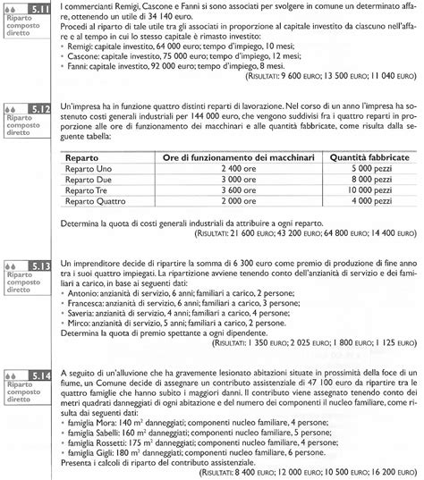 Esercizi Per Le Classi Del Biennio L Economia Aziendale Per Tutti