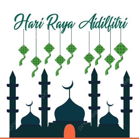 Hari Raya Aidilfitri Vector Png Images Hari Raya Aidilfitri Awesome