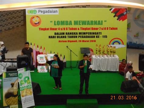 Lomba Mewarnai Dalam Rangka Memperingati Hari Ulang Tahun Pt