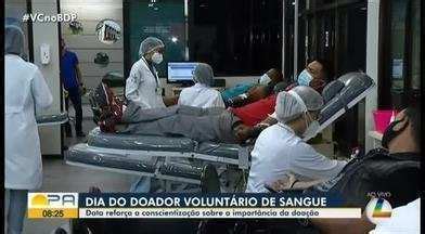 Bom Dia Par Dia Do Doador Volunt Rio De Sangue Refor A Import Ncia