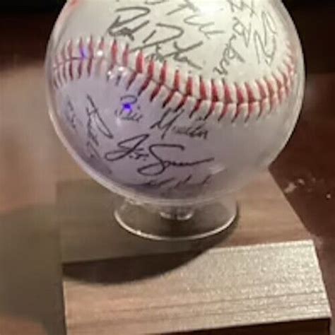 Boston Red Sox Signed Baseball Multiple Signatures Ebay