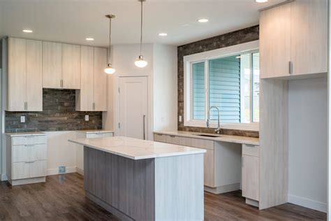 Textured Melamine A Modern Look For Kitchen Cabinets