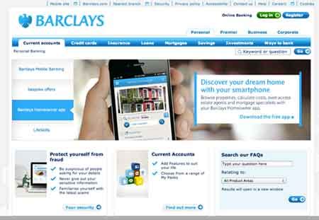 www.barclays.co.uk : Login details to Barclays Account