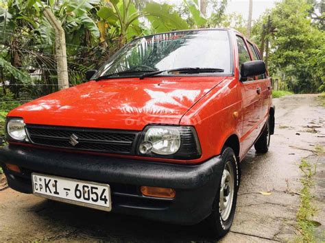 Suzuki Maruti 800 Used 2010 Petrol Negotiable Sri Lanka