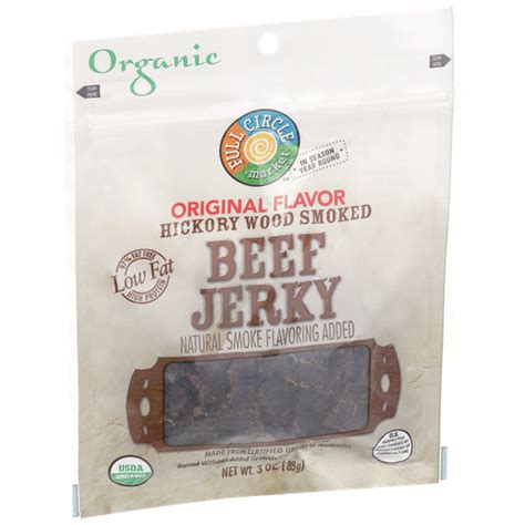 Full Circle Organic Original Beef Jerky Hy Vee Aisles Online Grocery Shopping