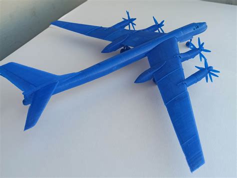 Tu-95 3D Print Model by citizensnip