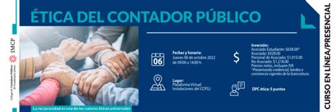 Ética Del Contador Público Colegio De Contadores Públicos De Guadalajara