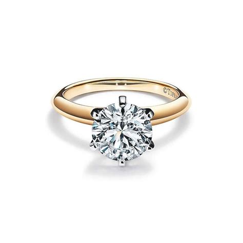 Tiffany gold engagement ring – Artofit