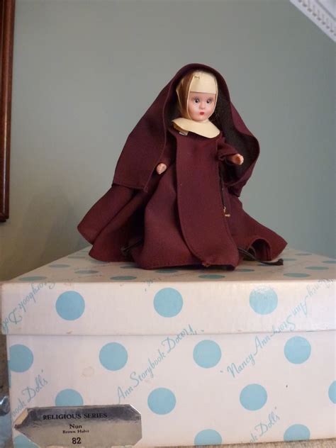 Nancy Ann Storybook Dolls: Religious Series #82 "NUN (BROWN HABIT)"