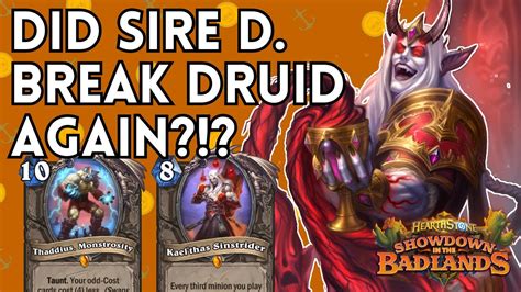 Make A Splash With Sire Otk Druid Ramp Druid Showdown In The